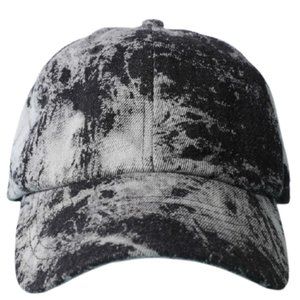 Black Tie Dye Cotton Dad Cap Baseball Hat